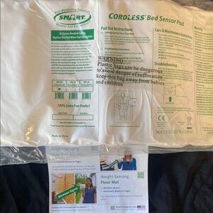 Smart Cordless Bed Sensor Pad